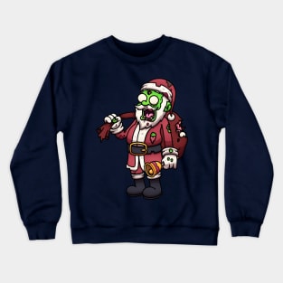 Zombie Santa Claus Crewneck Sweatshirt